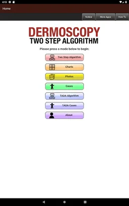 Dermoscopy Two Step Algorithm screenshot 5