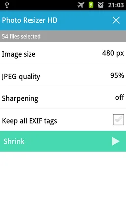 Photo Resizer HD screenshot 4