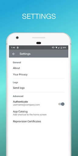 At Work EMM screenshot 6