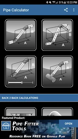 Pipe Fitter Calculator screenshot 8