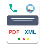 Call Log Backup & Restore (XML) with & PDF Reports icon