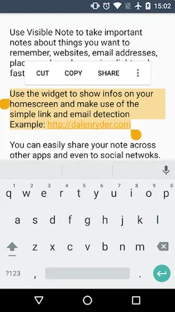 Visible Note screenshot 3