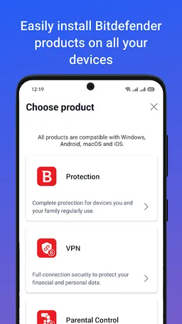 Bitdefender Central screenshot 2