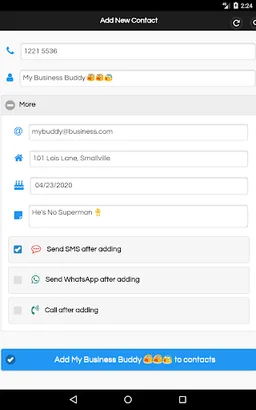 Add Contact screenshot 8