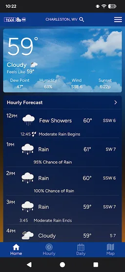 Storm Team Weather WCHS/Fox11 screenshot 1