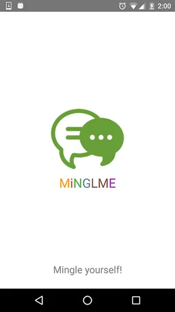 MinglMe-Chat with strangers. screenshot 1