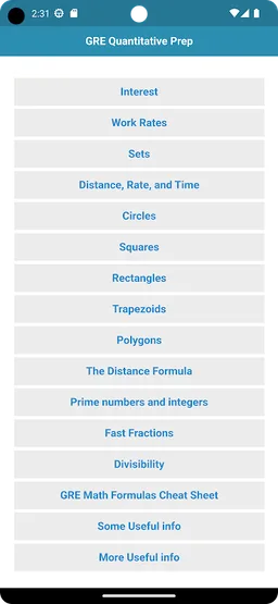 Quantitative Prep for GRE screenshot 4