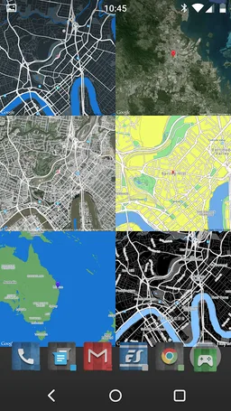 Kustomised Map Komponent -KLWP screenshot 2