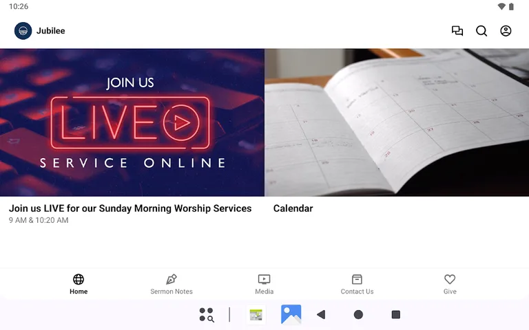 Jubilee Baptist Church screenshot 5