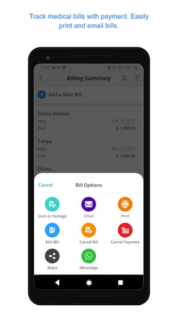 EMR, EHR, Doctors App CureCast screenshot 4