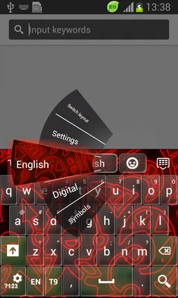 Neon Doodle Keyboard screenshot 4