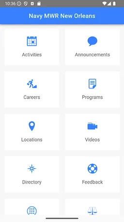 NavyMWR New Orleans screenshot 2