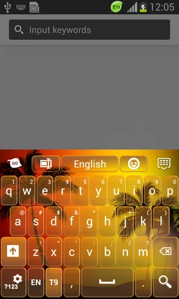 Hot Summer Keyboard screenshot 3