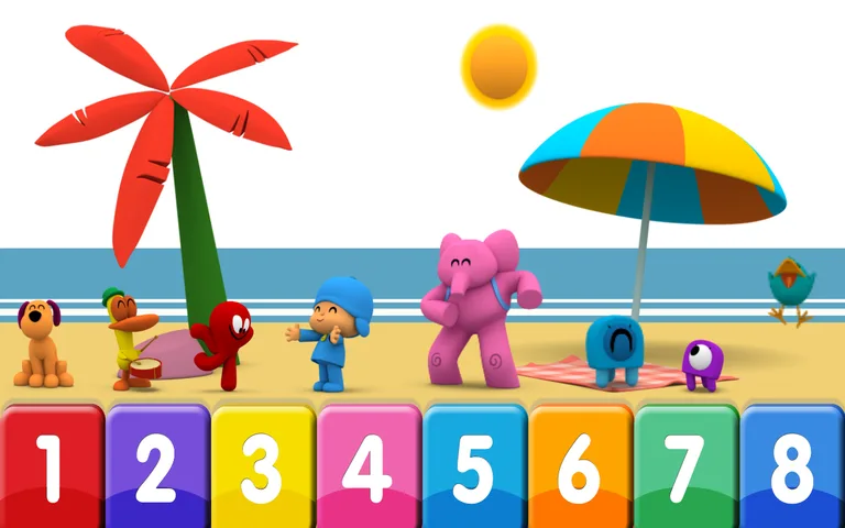 Pocoyo Piano screenshot 1