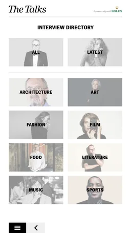 The Talks Interview Magazine screenshot 6