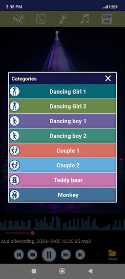 Party Dance Lights Music Flash screenshot 3