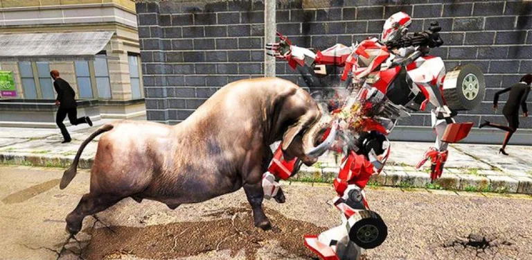 Super X Robot VS Angry Bull Attack Simulator cover image