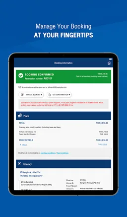 Bangkok Airways screenshot 12