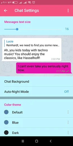 MegaChat screenshot 1