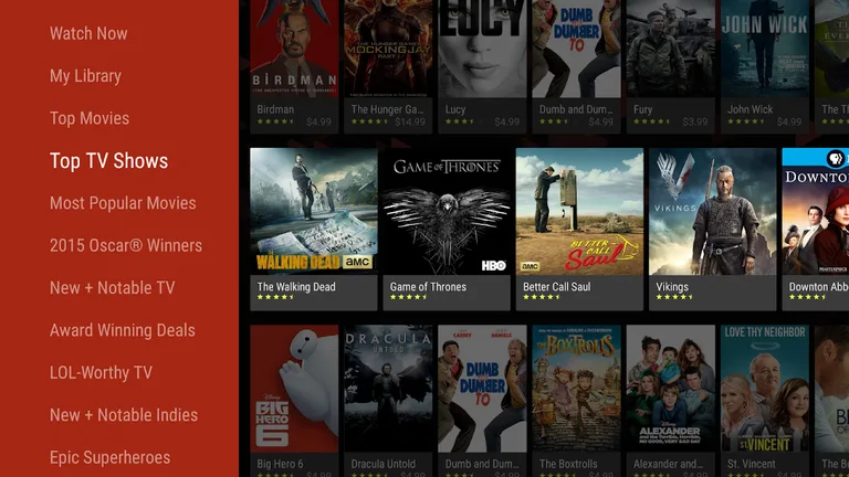Google TV screenshot 8