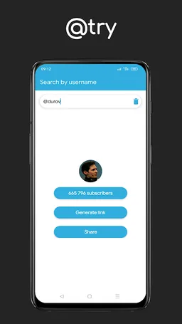 Search username screenshot 2