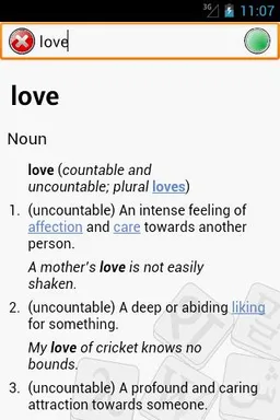 Wiktionary Dictionary screenshot 5