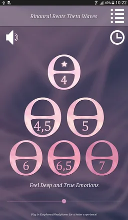 Binaural Beats Theta Waves screenshot 13