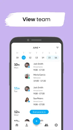 Leave Dates - Staff Planner screenshot 3