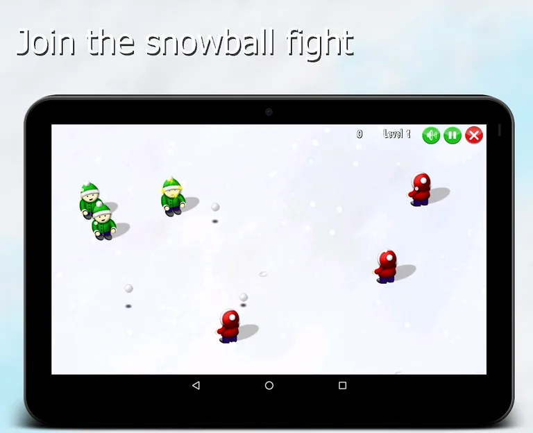 Snowball Fighters  - Winter Snowball Game screenshot 5