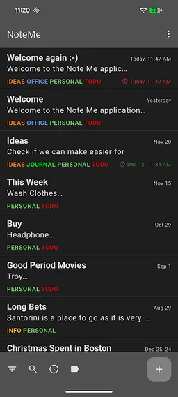 Note Me screenshot 2