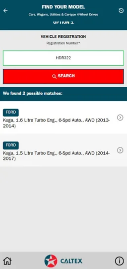 NetLube Caltex New Zealand screenshot 3