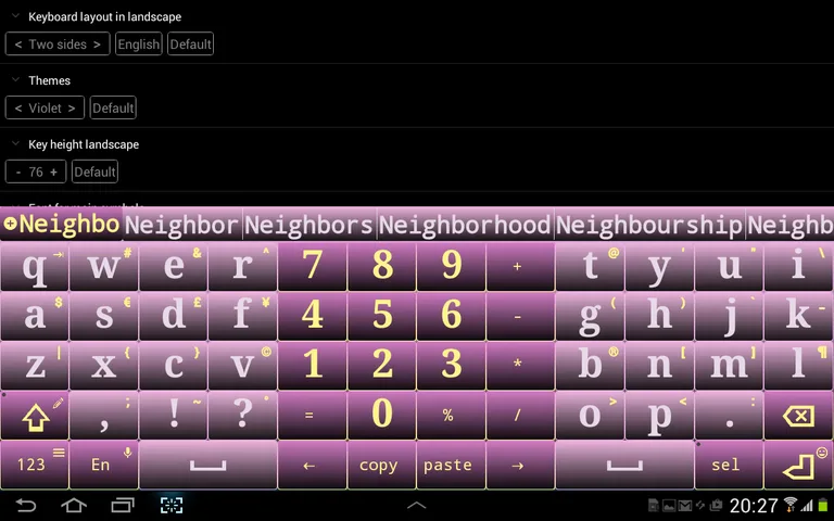 Jbak Keyboard screenshot 13