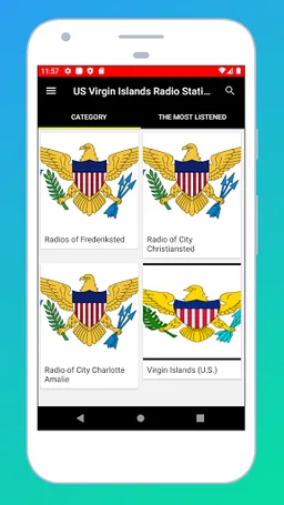 Radio US Virgin Islands FM App screenshot 1