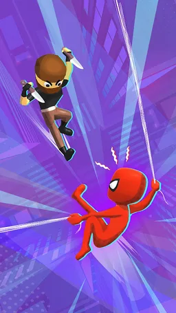 Web Master: Stickman Superhero screenshot 1