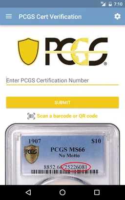 PCGS Cert Verification - Coin & Banknote screenshot 5