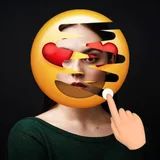 Girls Face Emoji Remover – Face Body scanner Prank icon
