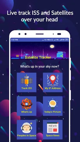 Satellite & ISS Tracker screenshot 5