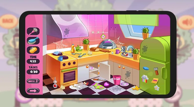 House cleaning Game screenshot 3