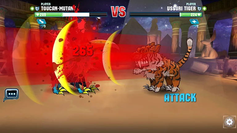Mutant Fighting Arena screenshot 1