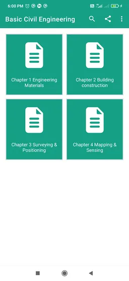 Basic Civil Engineering screenshot 1
