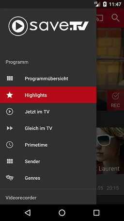 Save.TV – TV Recorder, Fernseh screenshot 2