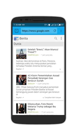 Browser 4G 2017 Cepat & Ringan screenshot 4