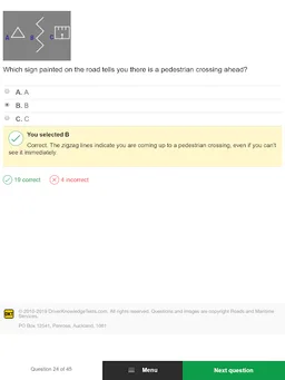 Driver Knowledge Tests screenshot 9