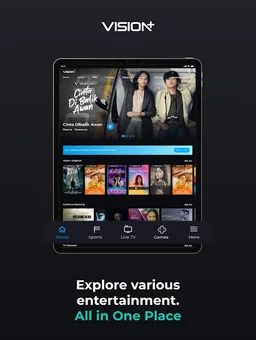 Vision+ : Live TV, Film & Seri screenshot 12