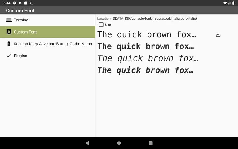 Another Term screenshot 1
