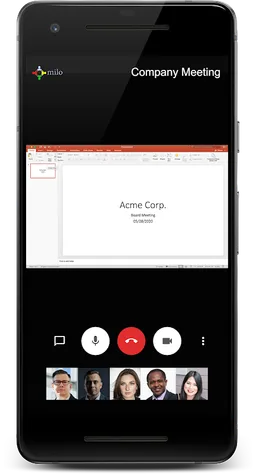 Milo Video Conferencing screenshot 5
