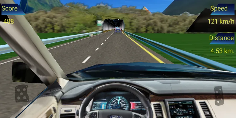 Traffic Racer Cockpit 3D screenshot 10
