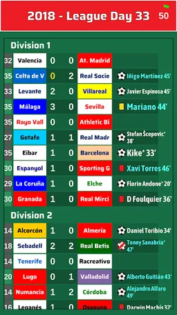 Elifoot 18 PRO screenshot 2