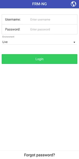 FRM-NG App screenshot 2