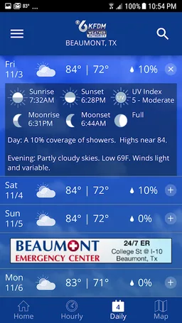 KFDM WX screenshot 5